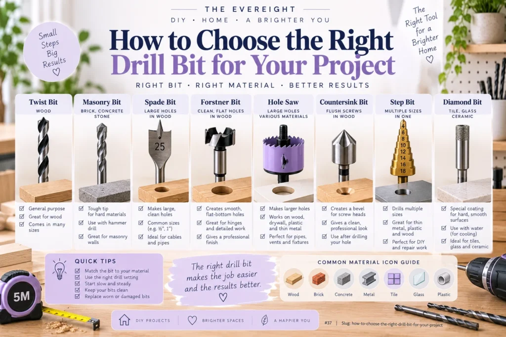 How To Choose The Right Drill Bit For Your Project