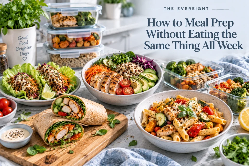 How to Meal Prep Without Eating the Same Thing All Week