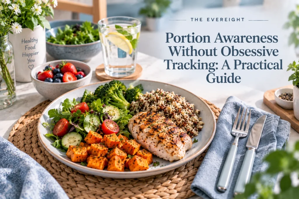 Portion Awareness Without Obsessive Tracking: A Practical Guide