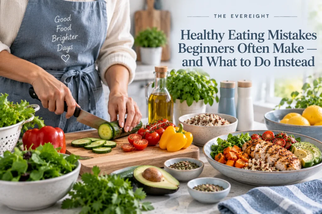 Healthy Eating Mistakes Beginners Often Make — and What to Do Instead