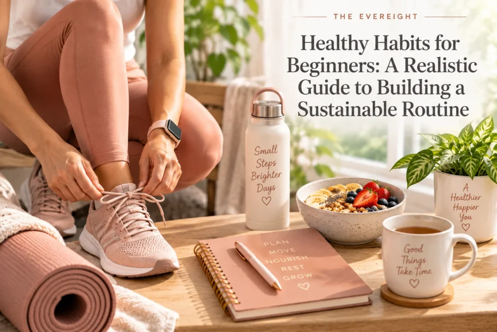Healthy Habits for Beginners: A Realistic Guide to Building a Sustainable Routine