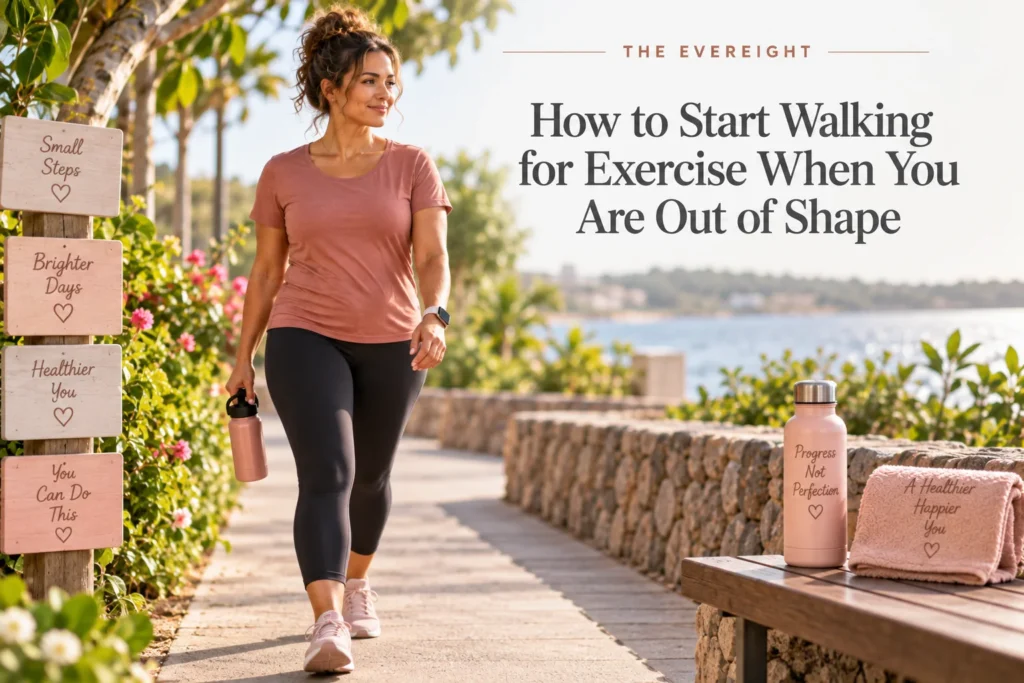 How to Start Walking for Exercise When You Are Out of Shape