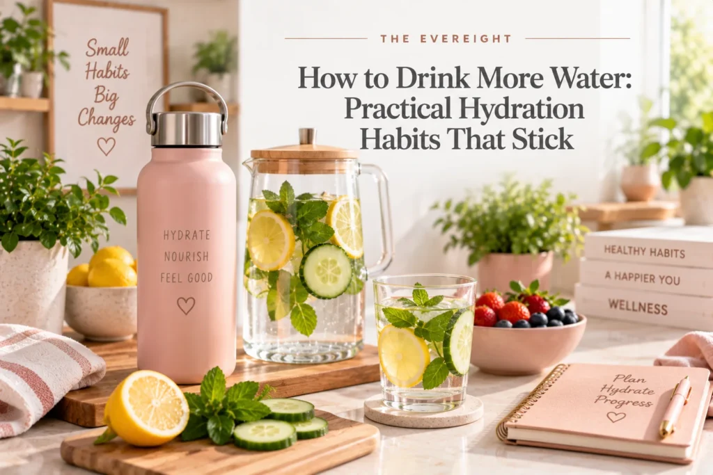 How to Drink More Water: Practical Hydration Habits That Stick