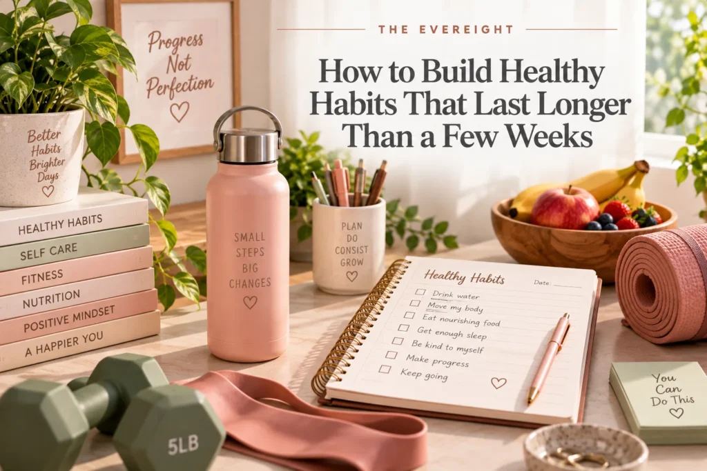 How to Build Healthy Habits That Last Longer Than a Few Weeks