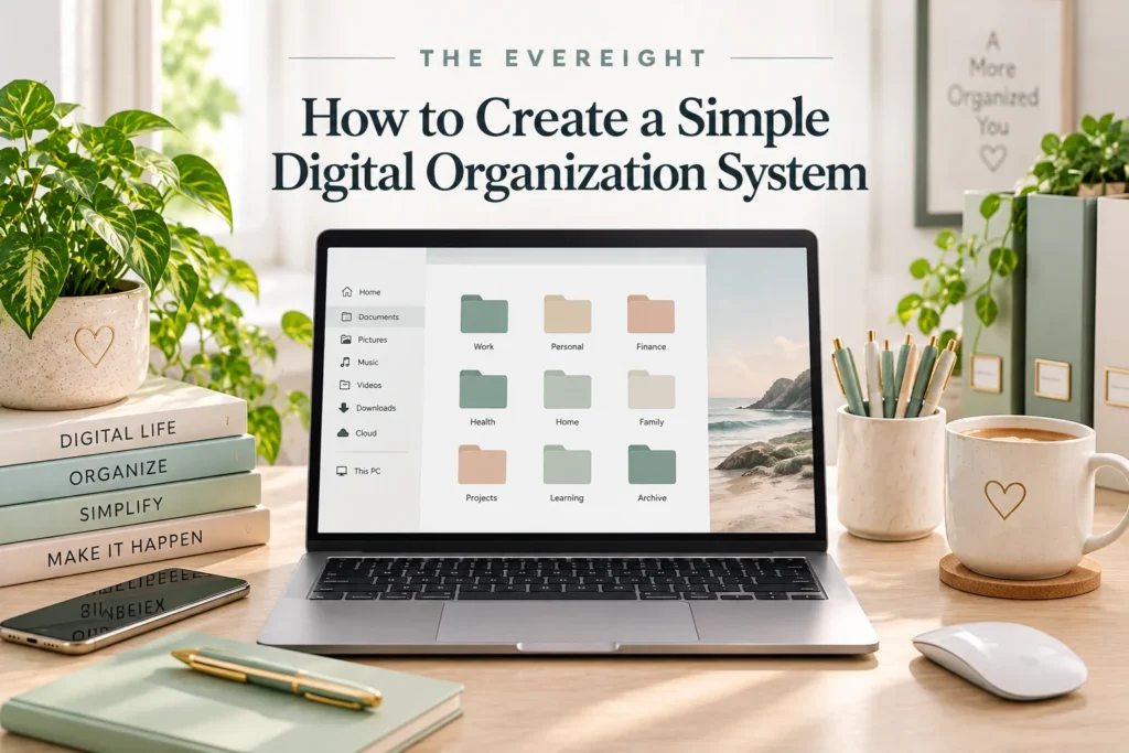 How to Create a Simple Digital Organization System