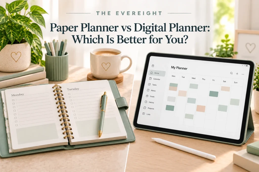 Paper Planner vs Digital Planner: Which Is Better for You?