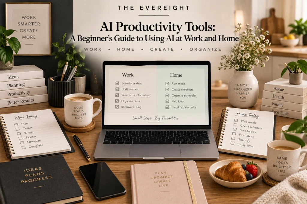 AI Productivity Tools: A Beginner’s Guide to Using AI at Work and Home